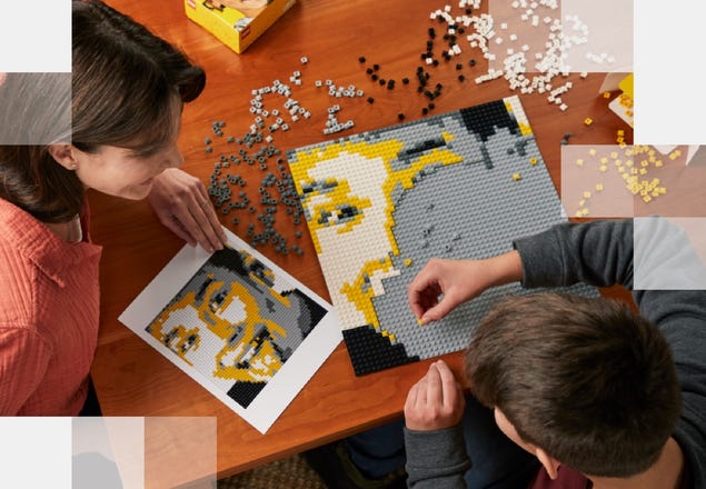 How to Create DIY LEGO Mosaics