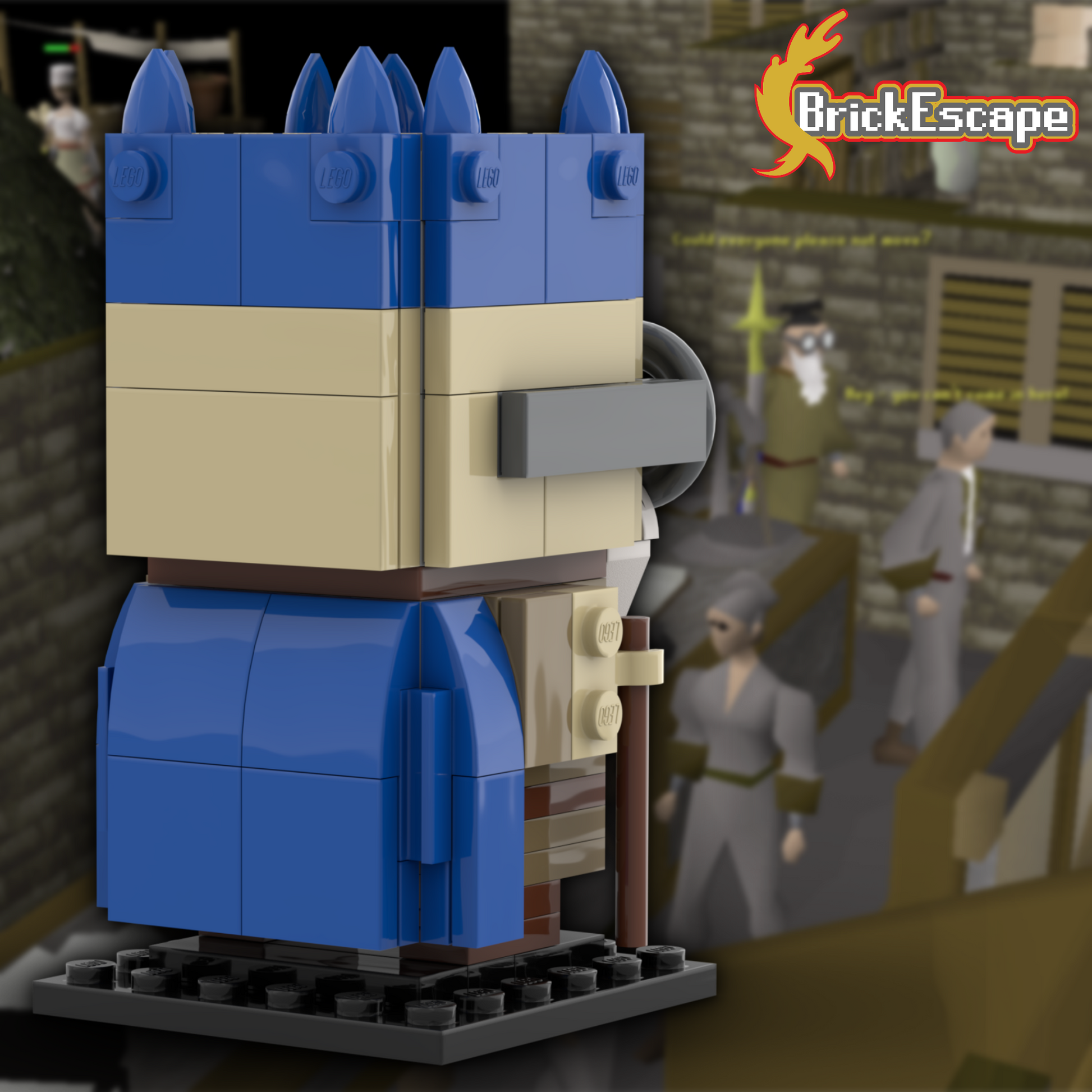 The Wise Ol Brick Model Set - Brick Escape