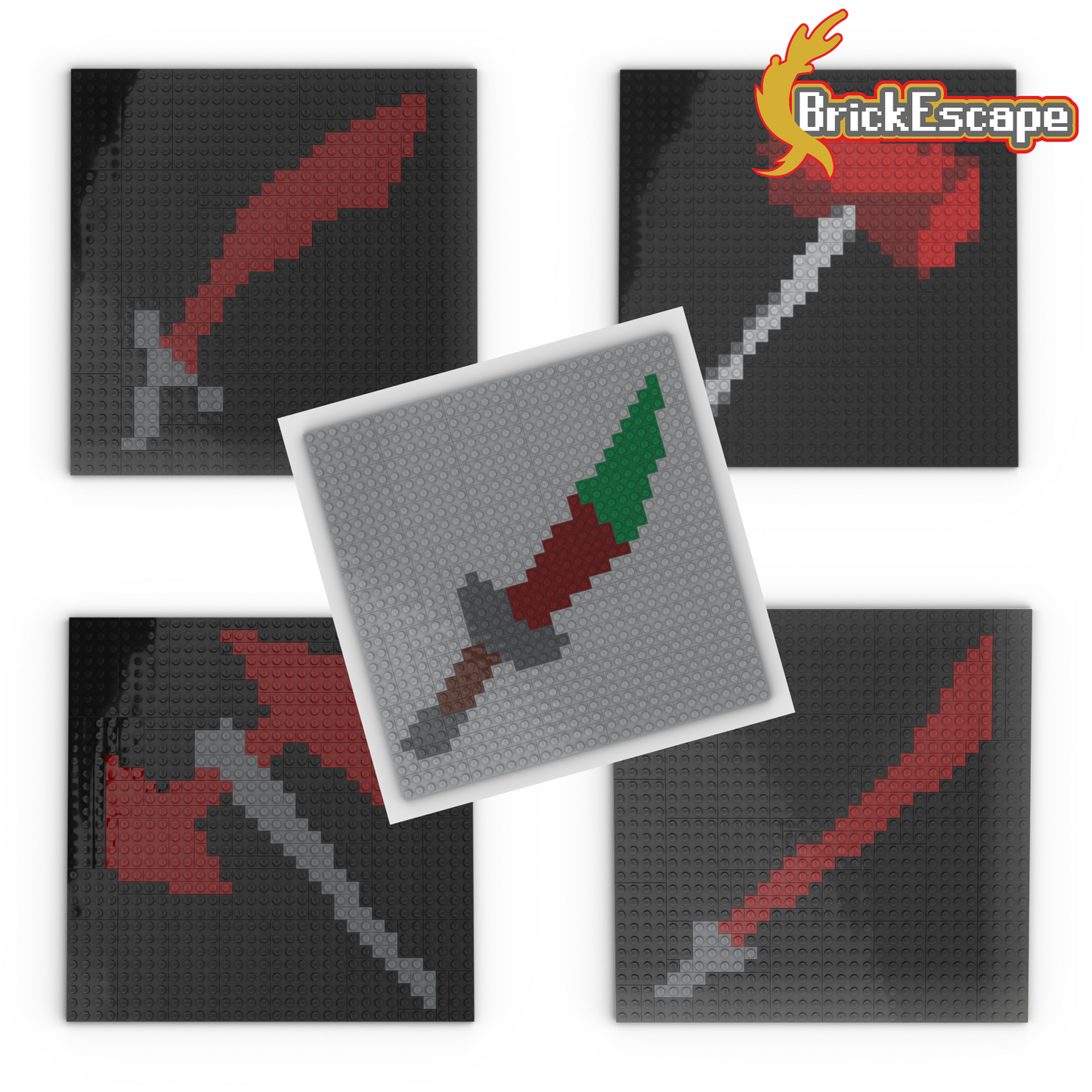 Weapon Mosaic: Dragon Weapons - Brick Escape